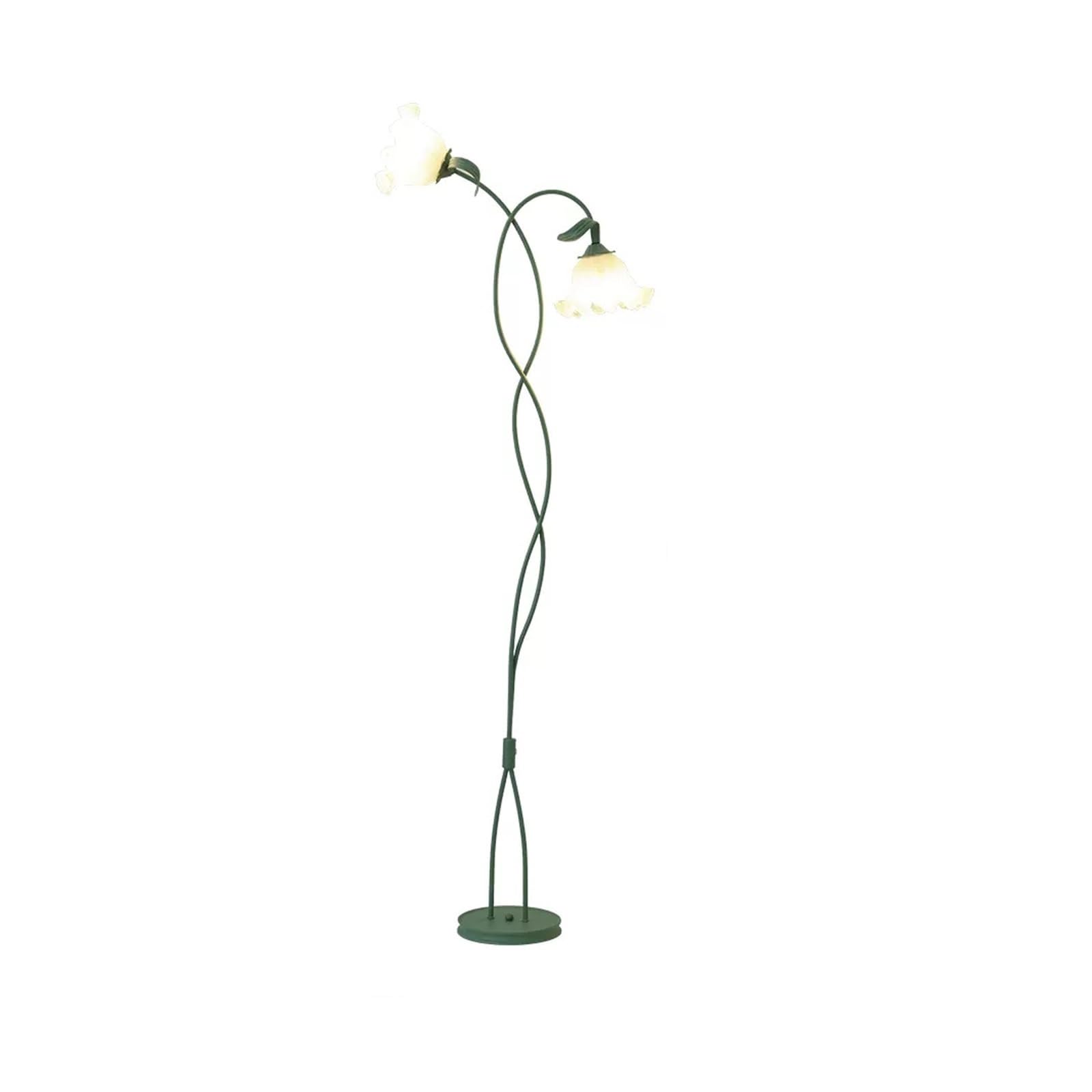 Lampe de salon rétro muguet pour un coin lecture chaleureux