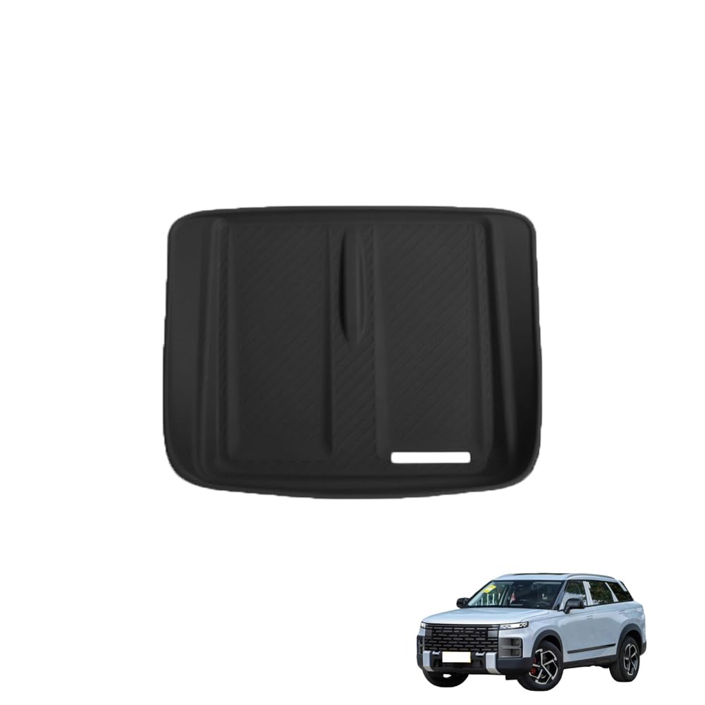 Wbukwe Non-Slip Wireless Charging Pad Mid-To-High Configuration Car Center Console Storage Box,For Jaecoo J7 Phev 23-24