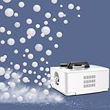 Fog Bubble Machine, 2 in 1 Smoke Bubble Maker, 400W No-Spill Smoke Bubble Blower, Make Colorful Bubbles | White Fog Bubbles for Indoor Outdoor Birthday Halloween Party