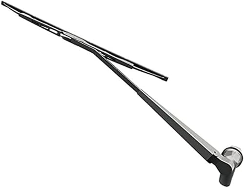 UTV - Kit de limpiaparabrisas manual de 12 pulgadas para parabrisas de policarbonato con revestimiento duro