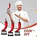Misdary 3 Pcs Chili Cook Off Prizes Decorations Chili Cook Off Trophies Wood Chili Cook Off Medals for Pepper Cooking Contest Awards 1st 2nd 3rd(Stylish Style,6 x 3.15 x 0.47 Inch)
