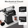 Hand Coil Winding Machine, Manual Coil Winder, Round Manual Hand Dualpurpose Coil Counting Range 0-99999