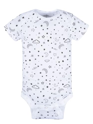 Image of Gerber unisex baby 8-pack Short Sleeve Onesies Bodysuits and Toddler T Shirt Set