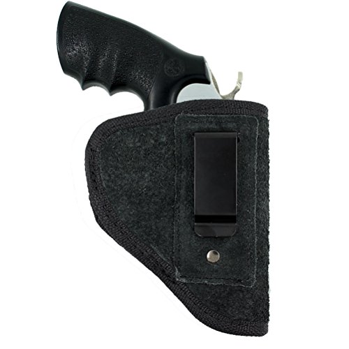 CREATRILL Suede Leather Inside The Waistband Holster | Fits Most J Frame Revolvers/Ruger