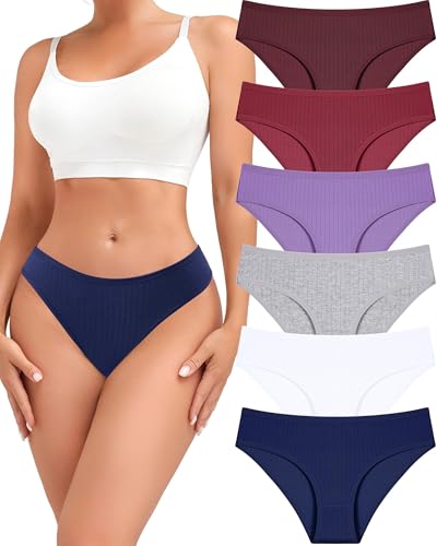 Culotte pour femme sexy et douce lot de 6 slips premium