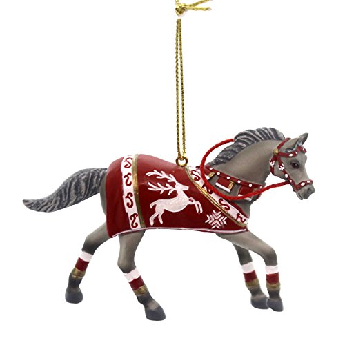 Enesco Trail of Painted Ponies Crimson Joy Ornament, 3