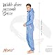 Moniz Herren Jumpsuit, Onesie, Overall (graublau, XL)