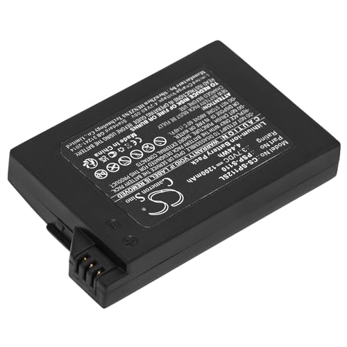 CS SP112SL Batería 1200mAh Compatible con [Sony] Lite, PSP 2th, PSP 2000, PSP 2001, PSP 2002, PSP 2003, PSP 2004, PSP 2005, PSP 2006, PSP 2007, PSP 2008, PSP 3000, PSP 3001, PSP 3002, PSP 3003, PSP