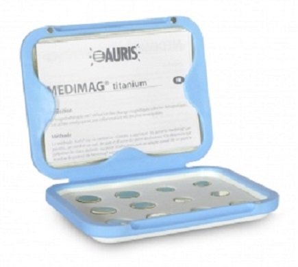 Coffret Aimants Medimag Titanium multi 11 et 15 mm pour soulager douleurs ou gênes