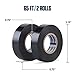 Electrical Tape Vinyl Black - 3/4 IN 65 FT Professional Flame Retardant Waterproof PVC Electrical Insulation Tape For All Weather Under 600V Home Outdoor Multipurpose Electric Insulating Wire Wrapping