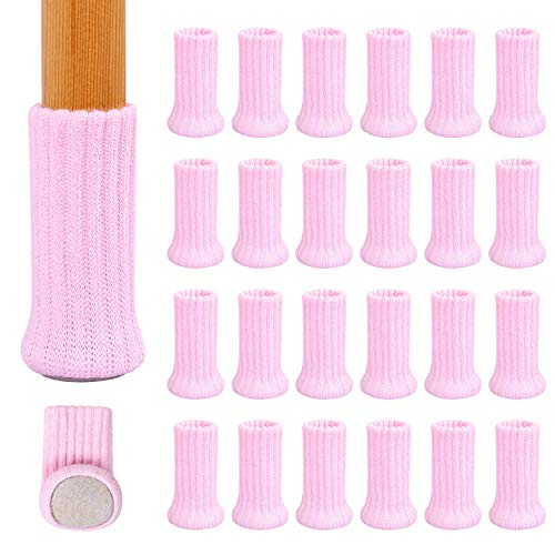 J.AKSO 24 Uds Almohadillas para Muebles Protectores de Piso de Alta Elasticidad Antideslizantes Cover