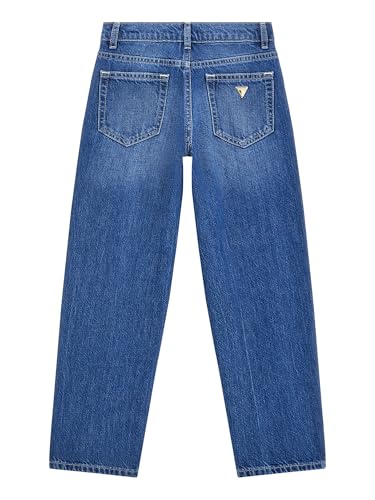 GUESS Girls' Straight Leg Denim Pants3
