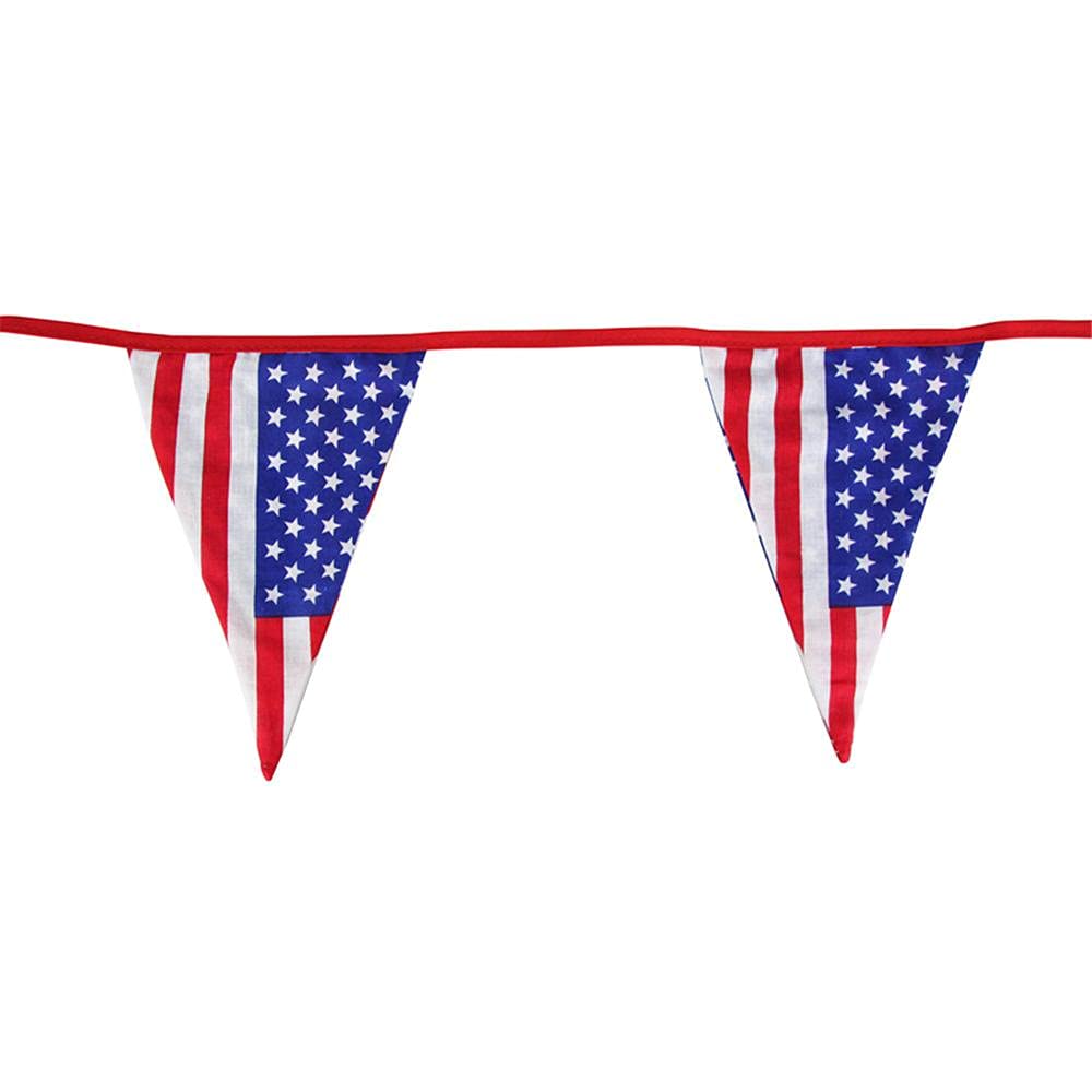 Aeromdale 10 m 36 flag narodowy baner proporczyk girlanda chorągiewka biznes impreza wybory dzień spotkanie dekoracja - Ameryka USA - 1 szt