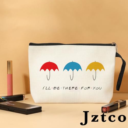 Jztco Bestie Gifts for Women, Friendship Gifts for Women, Friends TV Show Christmas Wedding Birthday Gift for Friend, BFF Sister - I'LL be There for YOU Friends Makeup Bag2