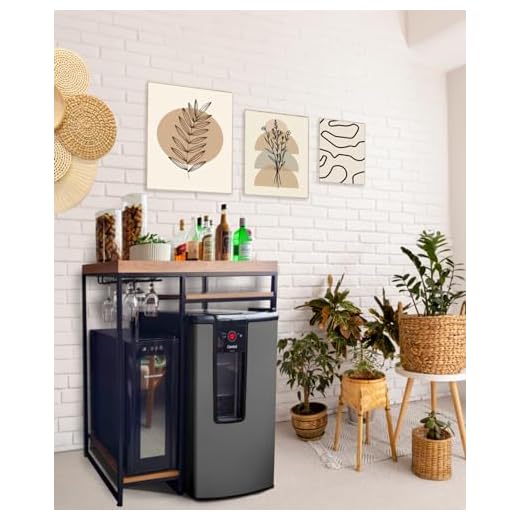 Móvel Bar Adega Cervejeira MDF de Ferro Estilo Industrial