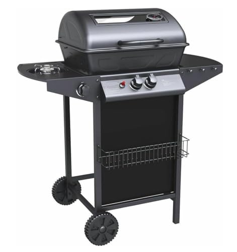 Barbecue a Gas a pietra lavica Ambra Garden Alabama 2,9Kw