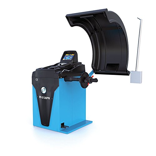 Auswuchtmaschine Reifen Vollaut. 230V 10-32 mit Messarm Felgenbreite und LCD-Display - RP-U130PN