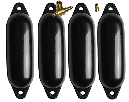 MOTIVEX Fenderset 4 Bootsfender (schwarz, 45)