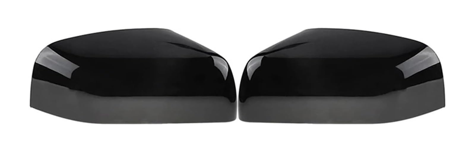 Mirror Caps Cover Fits for Range For Rover For Sport For DISCOVERY 4 For Freelander 2 For LR2 For LR4 2010-2014 Side Rearview Mirror Cover Wing Housing Cap(Primer Color)(Glossy Black)