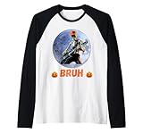 Photo Gallery halloween bruh scheletro che dondola sotto la luna piena maglia con maniche raglan Photo Gallery halloween bruh scheletro che dondola sotto la luna piena maglia con maniche raglan