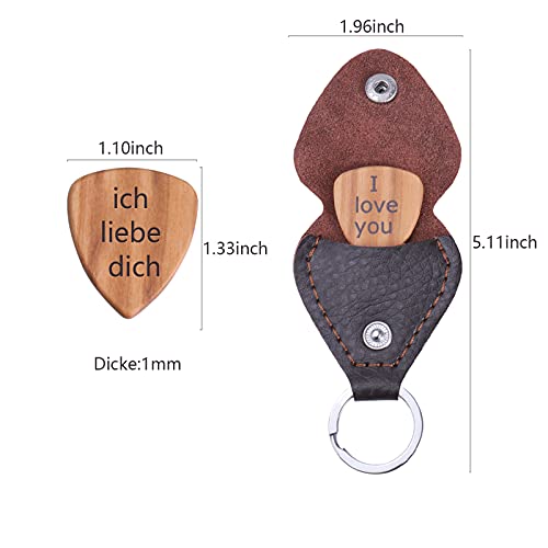 Médiators de Guitare en Bois Personnalisée, OXYEFE Boîte à Médiators Peut graver des Photos et du Texte ,Avec 3 Durable… - Les Beatles, Paul McCartney, John Lennon, RIngo Starr, George Harrison Médiators de Guitare en Bois Personnalisée, OXYEFE Boîte à Médiators Peut graver des Photos et du Texte ,Avec 3 Durable… – Image 7