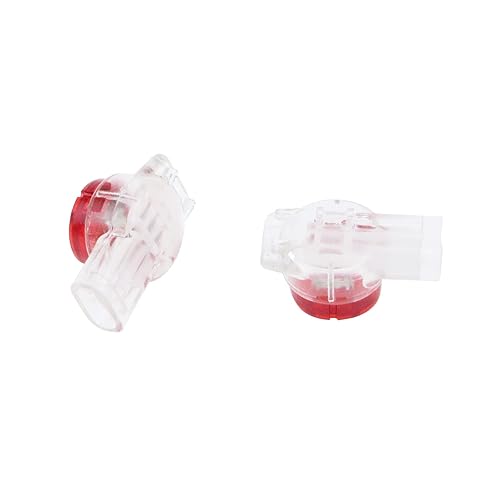 Miniatura 3 de Antrader 100 unids teléfono de datos empalme a tope 3 puertos UR conectores rojo claro