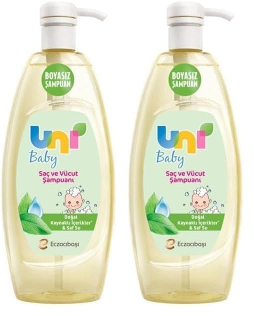 UNI BABY ŞAMPUAN 900 ML 2li paket