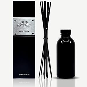 Urban Naturals Smoked Vanilla Reed Diffuser Set with Vanilla Bean, Sandalwood & Leather | Made in The USA Urban Naturals Smoked Vanilla Reed Diffuser Set with Vanilla Bean Sandalwood Leather Made in The USA
