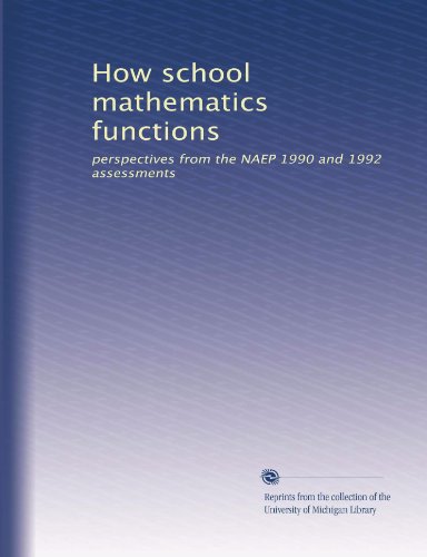  Come funziona la matematica scolastica: prospettive dalle valutazioni NAEP 1990 e 1992