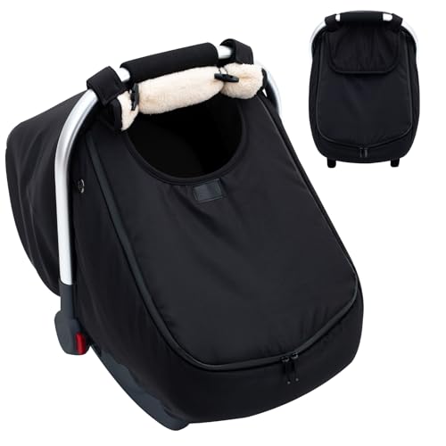 Winter Baby Car Seat Cover Thickened Fleece