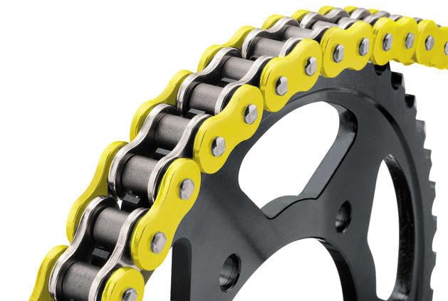 ATV&UTV Replace Parts & Accessories for BikeMaster 520 BMXR X-Ring Chain 120 Links Yellow Mod-BBM45-FV23228