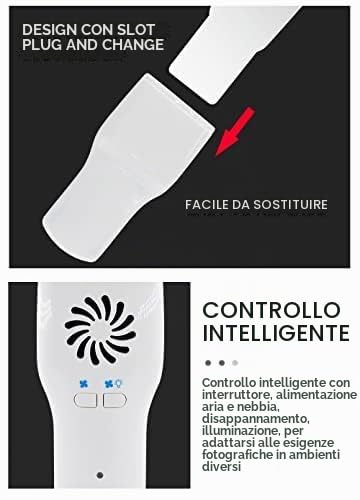 Specchio Dentale con Luce, LED Anti-Fog Denti Bocca Riflettore | Fotografia Specchio Dentista Casa Uso Strumenti Con Ventilatore
