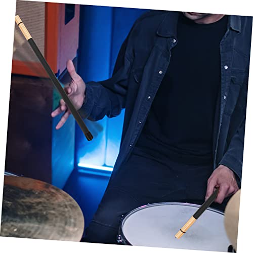 Baquetas para marcha de bambú BESPORTBLE, para niños, niñas y adultos, instrumento de percusión miniatura 4