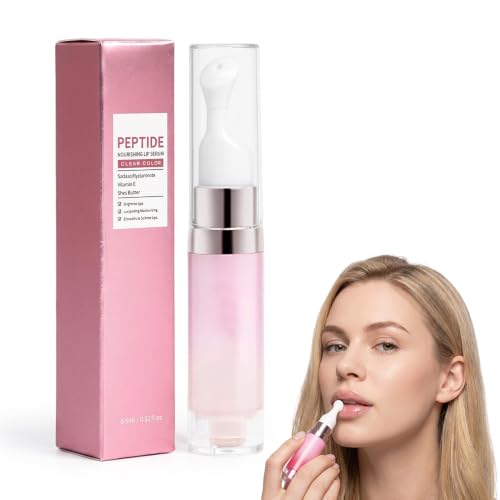 Image of Brightening Hydrating Lip Serum, 2026 New Moisturizing Tinted Lip Gloss for Glossy Sheer, Nourishing Lip Balm for Women Mother's Day Birthday Gifts (Clear Color)