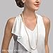 The Pearl Source 14K Gold 7-8mm AAA Quality White Freshwater Cultured Pearl Necklace for Women in 36