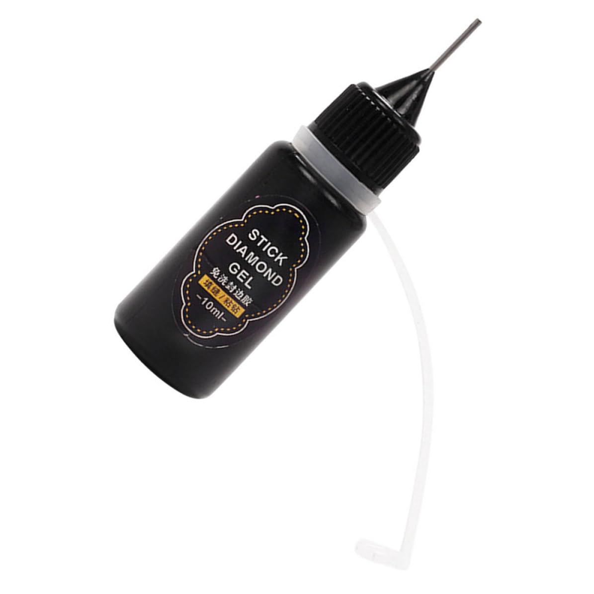 Nail Rhinestone Glue for Nails with No Wipe Formula and Convenient Application for DIY