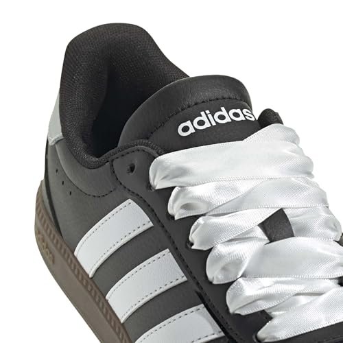 Image of adidas Womens Breaknet Sleek Sneakers Shoes Casual - Brown