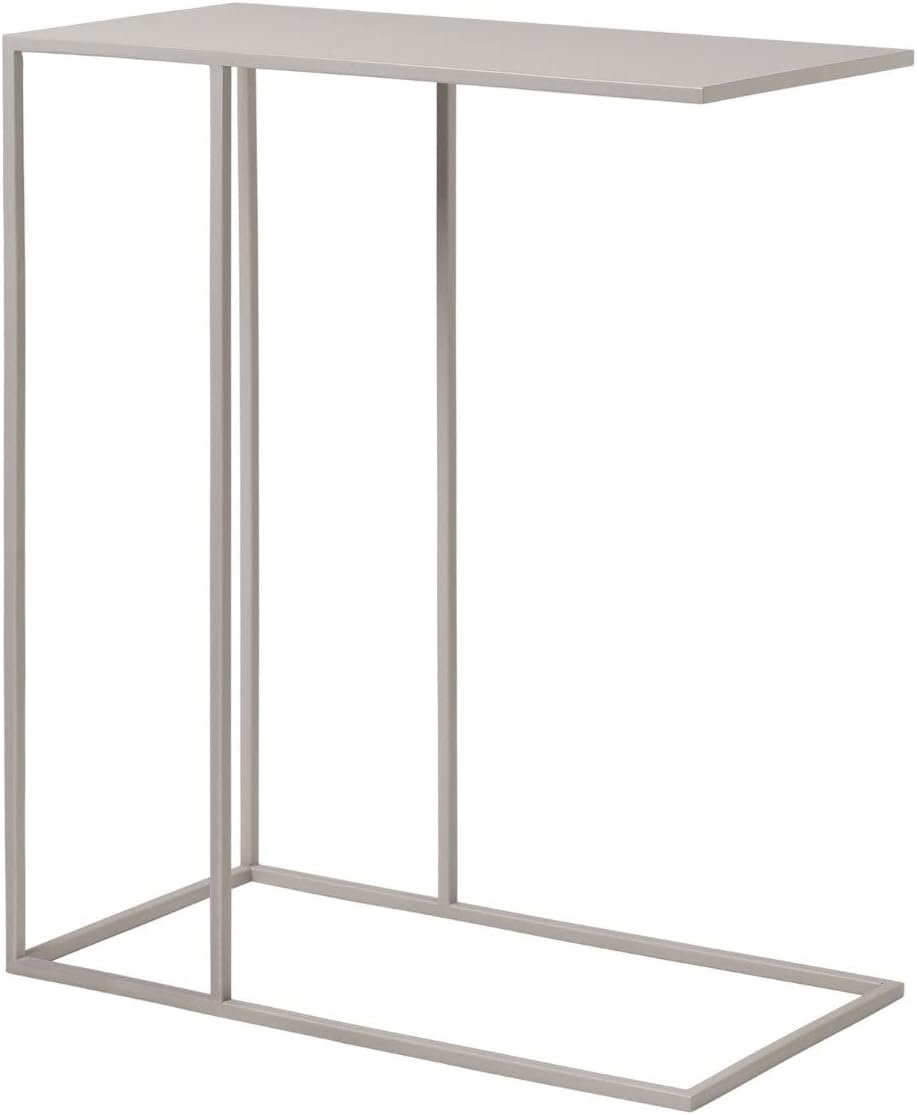 Blomus FERA Side Table 58x50x25cm / 22.8"x19.7"x9.8", Mourning Dove (Lt. Brown/Grey)