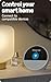 Amazon Echo Spot, Great for nightstands, offices and kitchens, Smart alarm clock with Alexa, Black