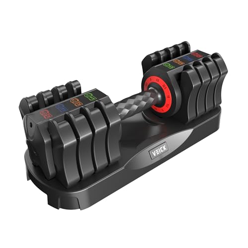 VEICK 22.5 lbs Adjustable Dumbbell