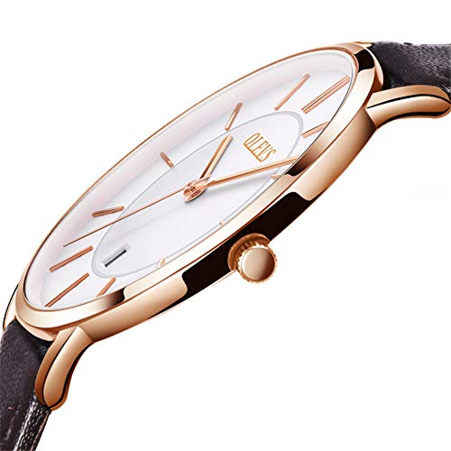 Image of OLEVS Men's Watches Analog Quartz Chronograph Dress Watch Multifunctional Stainsteel Steel Waterproof Classic Original Watch for Man