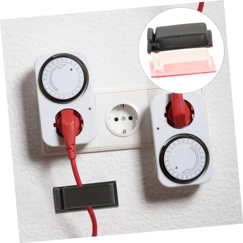 DOITOOL 20 piezas Clips Adhesivos para Cables Multipropósito para Organización de Escritorio miniatura 5