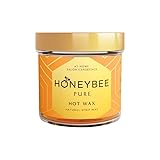 Honeybee Pure Hot Natural Strip Wax – Microwavable...