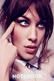 alexa chung style street  Notebook : Alexa Chung Wile Ruled 100 Pages for School Home or Work - Father Day , Mother Day - Thankgiving Notebook Gift Ideas #89