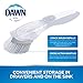 Dawn 432941 Fillable Kitchen Brush, Refill, 2 Count, White