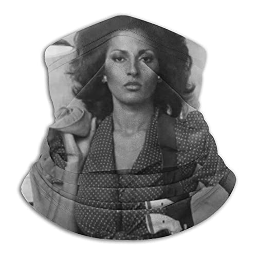 RhteGui Pam Grier Unisex Microfiber Neck Warmer Neck Gaiter Face Mask Black One Size
