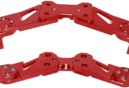 For Honda Grom MSX125 Motorbike Fork Tube Clip On Handlebars Motorcycle Motified Handle Bar Riser Racing ATV Expansion Handlebar red