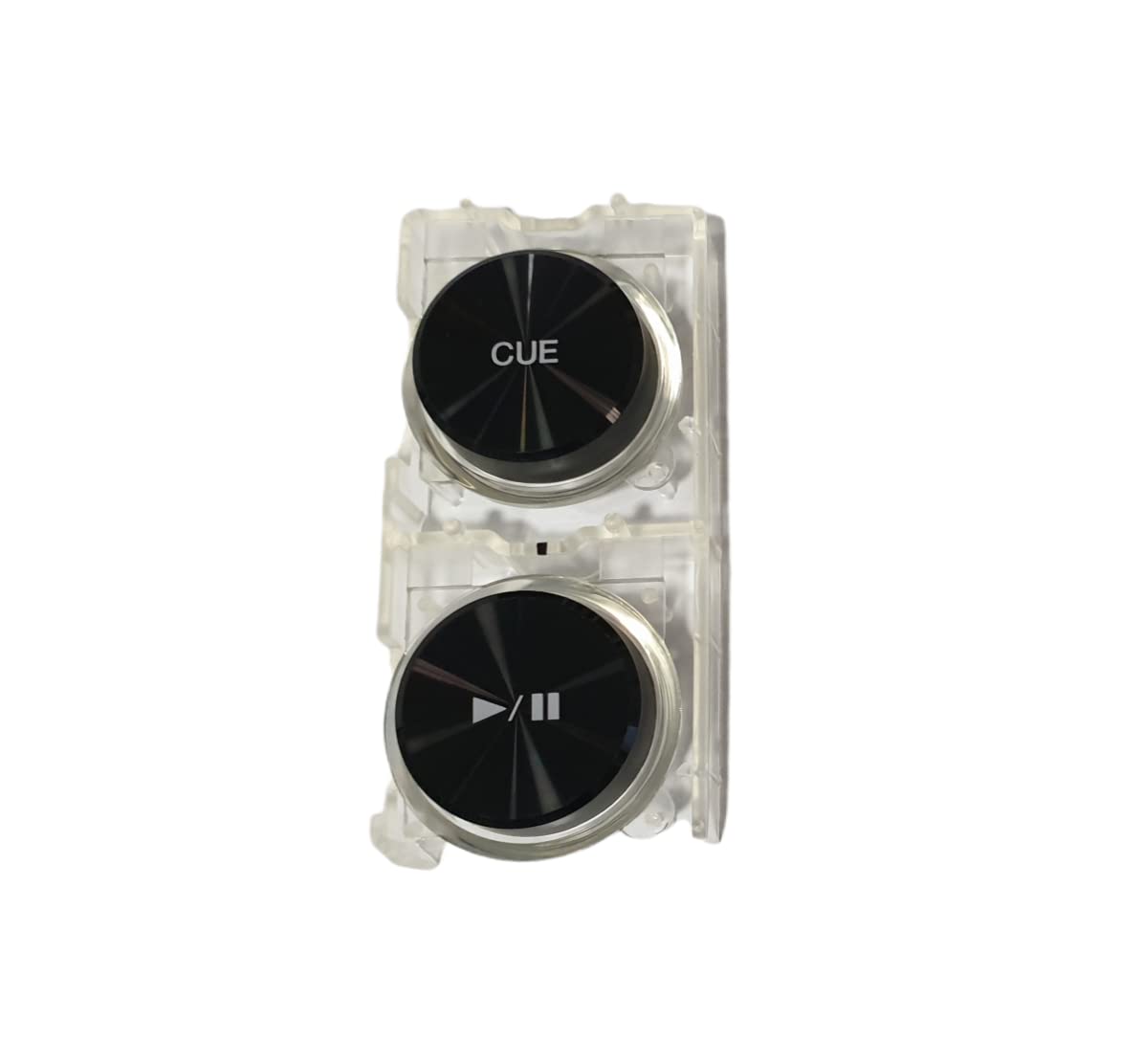 Play Pause Cue Black Knob Bouton Noir Compatible With Pioneer Multi Player