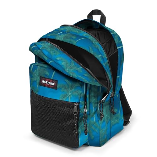 Image of EASTPAK Pinnacle - 38L Everyday Backpack with Dual Compartments, Organizer Front Pocket, Padded Back Panel & Shoulder Straps, Brize Tree Navy