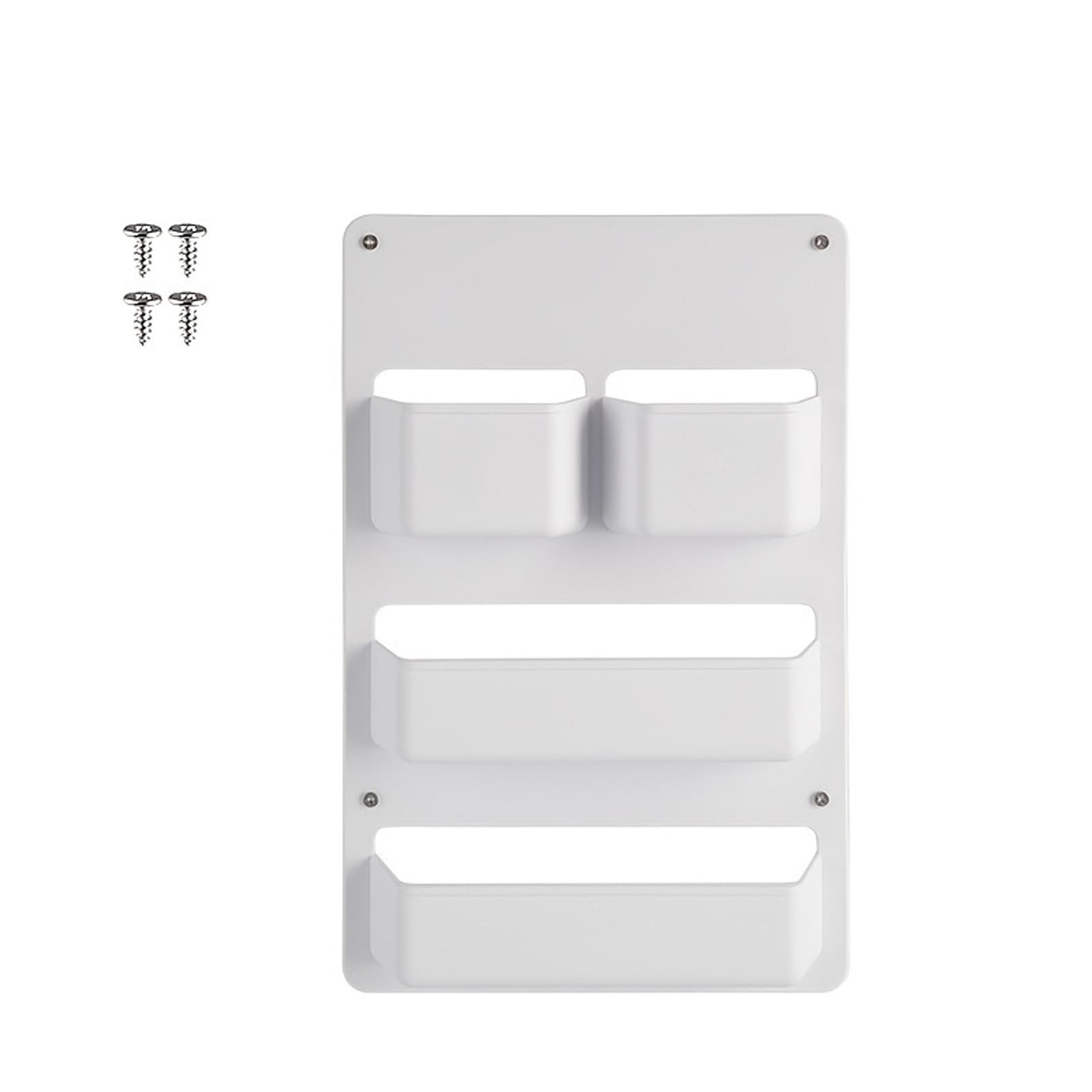 Msioytog Storage Organizers for Campers Caravans Door Storage Box Efficient Space Saving Solution PP Construction Campers Door Box